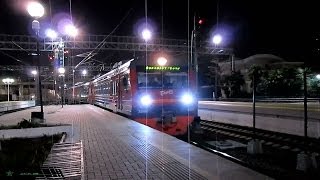 РЖД ЭД4М-1027/1028 Аэропорт - Сочи