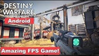Destiny Warfare apk obb | Android game free download only in 300mb