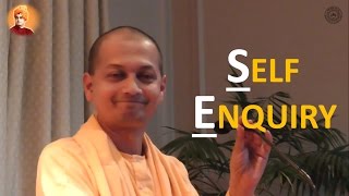 Swami Sarvapriyananda on ' Self Enquiry '
