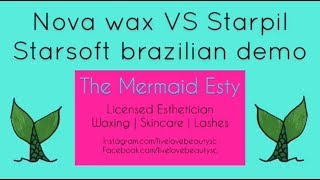 Nova wax vs Starpil Starsoft Brazilian | The Mermaid Esty