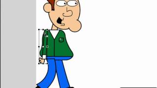 Adobe Flash CS4 Tutorial- How to do a Walking Animation