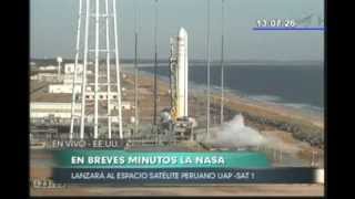 NASA lanzó al espacio satélite peruano UAP SAT-1