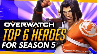 Overwatch | 6 Heroes To Learn For SEASON 5!