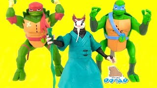 Черепашки Ниндзя Мультик TMNT Новое Поколение Черепашек - Акробатов! Игрушки для Мальчиков