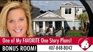 Model Home | Winter Garden | One Story With Bonus | Three Bedroom | K Hovnanian at Winding Bay