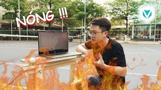 THỬ RENDER NGOÀI TRỜI NẮNG 40 ĐỘ BẰNG LAPTOP