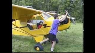 Piper Cub The Yellow Airplane | Kids Learn to Fly