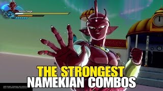 THE STRONGEST Namekian Combos - XENOVERSE 2