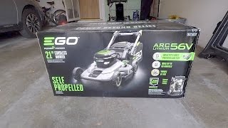 Unboxing and Overview of the EGO Power+ Battery Powered Mower