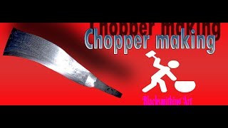 How to make a knife-Bamboo cleaver