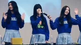150322 일산 팬싸인회 여자친구 유주 - 사랑하면 안되나요