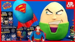 Justice League Toys Play-Doh Surprise Egg with Batman Toys & Superman | KIDCITY