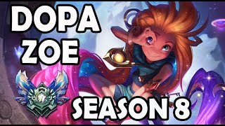 Apdo (Dopa) ZOE vs AHRI - Ranked Diamond Korea Pre Season 8