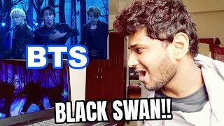 BTS BLACK SWAN LIVE REACTION (LATE LATE SHOW WITH JAMES CORDEN)