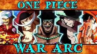 The Greatest War Arc in Anime - One Piece Marineford Arc