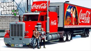 РЕАЛЬНАЯ ЖИЗНЬ В GTA 5 - УГНАЛИ ГРУЗОВИК COCA-COLA! ПРАЗДНИК К НАМ ПРИХОДИТ! ?ВОТЕР