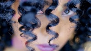 How To: Perfect Curling Wand Curls on Natural Hair Tutorial