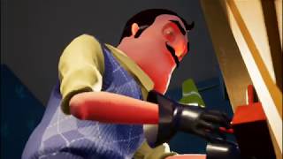 Привет сосед. Hello Neighbor. Артём играет очень интересно и смешно 3 часть)))