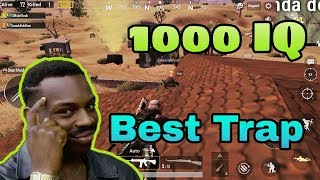 1000 IQ Play | Pubg Mobile | Best Trap