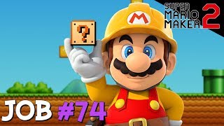 Blooper Barrage | Super Mario Maker 2 Story Mode Job 74 Walkthrough