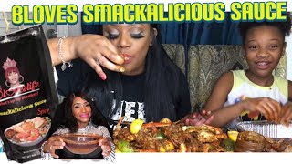 Seafood Boil with BLOVESLIFE SMACKALICIOUS SAUCE MILD