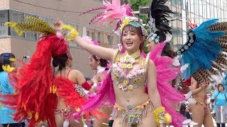 ?可愛い・綺麗なダンサーさんがいっぱい?【Escola De Samba KOBECCO】神戸まつり2019☆サンバストリート by Sony RX10m4