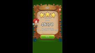 Blossom Blast Saga Level 867