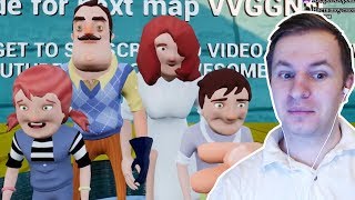 №1355: СЕМЕЙНЫЙ ПАРКУР В ПРИВЕТ СОСЕД - HELLO NEIGHBOR FAMILY PARKOUR