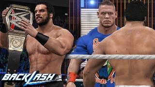 WWE 2K17 Backlash 2017 - Jinder Mahal Wins WWE Championship & John Cena Returns!
