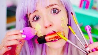 ДИЧЬ ПОЛНАЯ! ПРОБУЮ ОЧЕНЬ ДЕШЕВУЮ КОСМЕТИКУ ИЗ FIX PRICE!