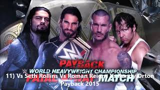 Top 20 Dean Ambrose Matches
