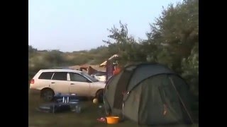 обзор кемпинг витязево, краснодарский край, черное море