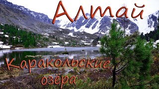 Алтай. Чемал, Каракольские озера, Июнь 2015