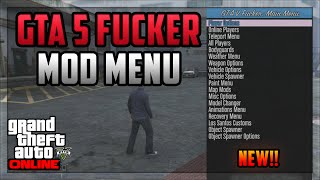 GTA 5 Online: GTA 5 FUCKER MOD MENU + DOWNLOAD "GTA V MOD MENU SHOWCASE 1.26" (GTA 5 MODS)