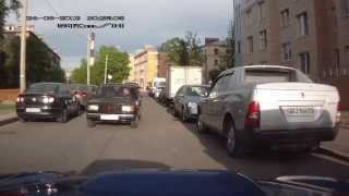 Неудачная подстава от пешехода