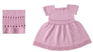 Вязание Детских Платьев Спицами - модели 2019 / Knitting Children's Dresses with Knitting Needles