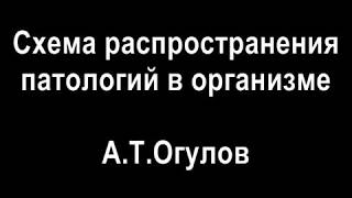 Схема распространения патологий в организме! Огулов Т. А.