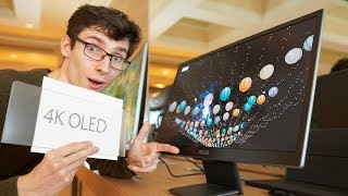 A 4K OLED Monitor That's NOT a Prototype! – Asus PQ22UC @ CES