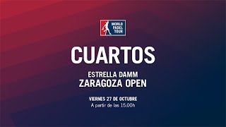 Cuartos de Final Masculinas Estrella Damm Zaragoza Open 2017 | World Padel Tour