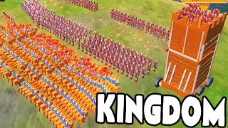 TOTALLY ACCURATE BATTLE SIMULATOR W/ CASTLES & SEIGE WEAPONS! - Kingdom Gameplay