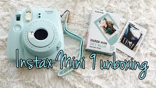 Instax Mini 9 Camera Unboxing / Set-Up : First Shot deutsch