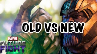 THANOS UNIFORM: DPS COMPARISON ? INFINITY WAR vs ENDGAME ? | Marvel Future Fight