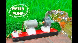How to make  High Power Mini Water Pump at home - Mini Centrifugal Pump