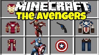 THE AVENGERS INFINITY WAR MOD in MINECRAFT!