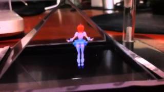 3D Holographic Pyramid display