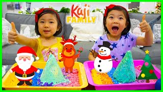 Christmas Tree Easy DIY Science Experiments for Kids Baking Soda and Vinegar!!