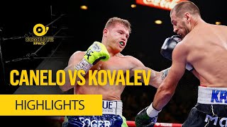 CANELO VS KOVALEV HIGHLIGHTS - COMBATE SPACE