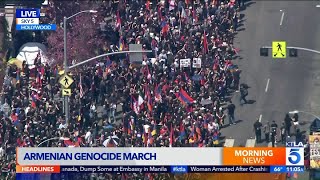 Marchers Commemorate Armenian Genocide