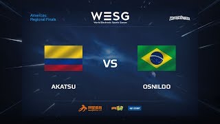 Akatsu vs Osnildo, 1/4, WESG 2017 Hearthstone Americas Finals