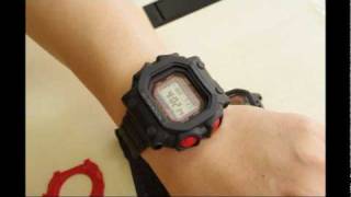 G-SHOCK GXW-56のベゼルパーツをGW-M5600にはめてみた